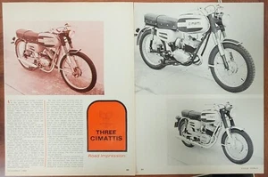 Articolo 2p Motocicletta Cimatti 100 150 1966 - Foto 1 di 1
