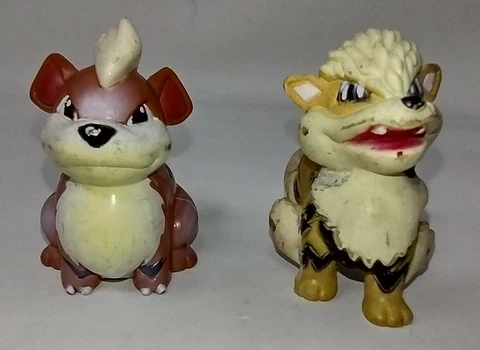 Growlith Arcanine Pokemon TOMY CGTSJ Figure Nintendo Authentic Pocket Monster Cover