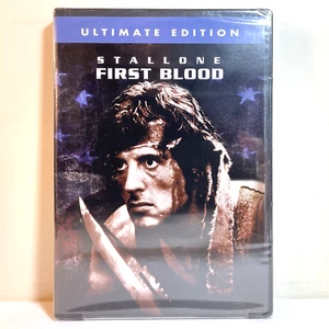 FIRST BLOOD (1982) DVD Sylvester Stallone - Action Adventure Thriller NEW - Picture 1 of 5