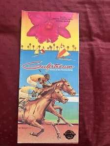 1989 January 8 Winter Gulfstream Park Racing Program 50th Anniversary - Picture 1 of 6