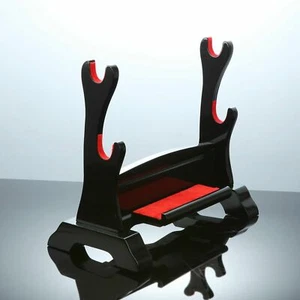 Brillante Espada Samurai Pesada Katana Soporte Conjunto Espada Estante 1~3 Niveles - Imagen 1 de 8