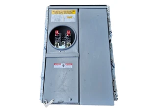 Siemens 100A Meter Socket 12 Space 24 Circuits CSED Panel MC1224B1100ESC/EFC - Picture 1 of 4