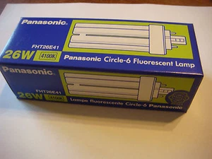 Case 10 Bulbs for PANASONIC Circle-6 Florescent FHT26E41 LAMP 26 WATTS new Bulb - Picture 1 of 8