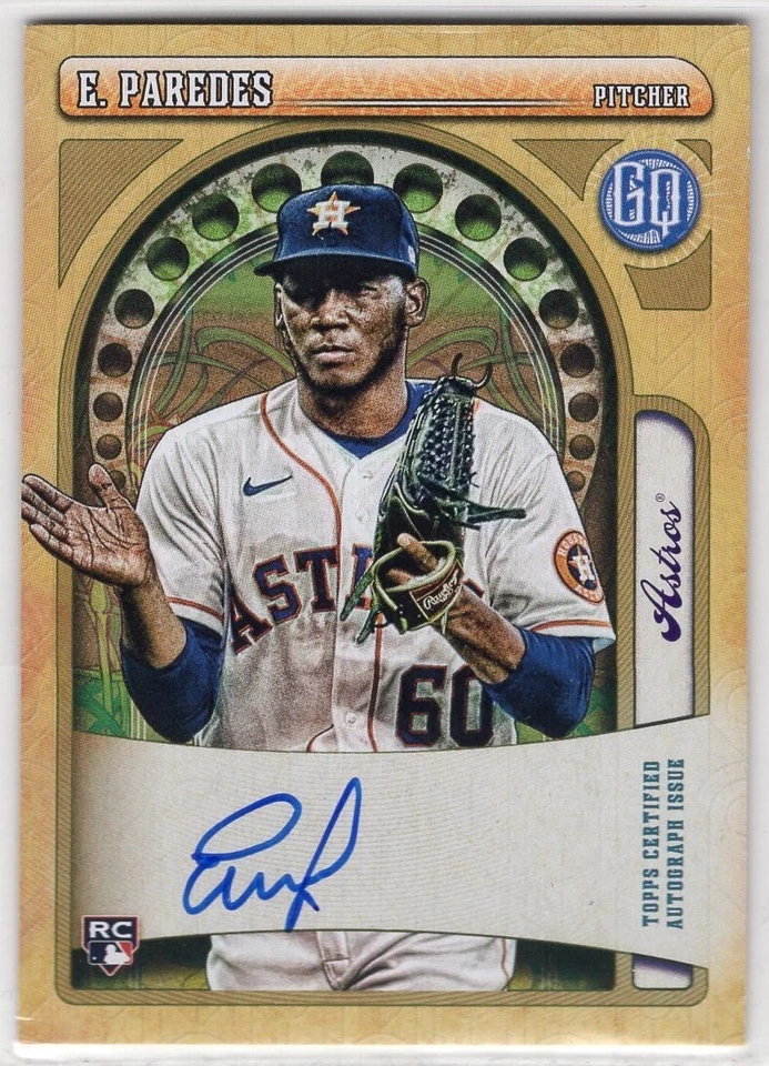 2021 Topps Gypsy Queen Team Script Autographs #GQAEP Enoli Paredes *B007 - Image 1 of 1