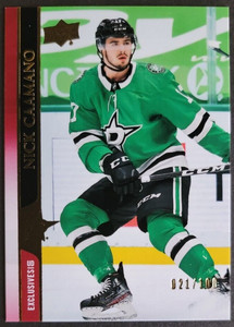 2020-21 UPPER DECK EXTENDED UD EXCLUSIVES - NICK CAAMANO - 021/100  #540 - STARS