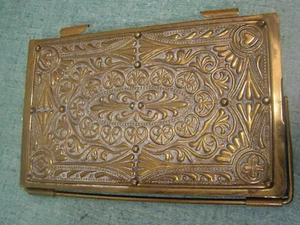 Demley Signature Brass Bridge Game Record Keep Note Pad Holder - Picture 1 of 12