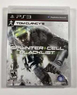 Tom Clancy's Splinter Cell Blacklist (Sony PlayStation 3 / PS3) NEW, Ships TODAY - Image 1 of 4