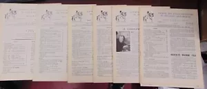 Bulletin de la SCFH - 28e Annee (1958) / 6 issues, 162pp., 45 plates / VG+ - Picture 1 of 7