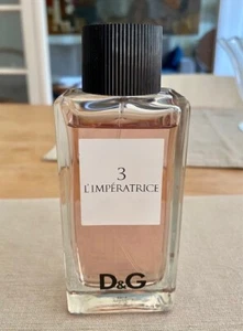 D & G 3 L'IMPERATRICE - 3.3 oz / 100 ML - Eau De Toilette Spray *PARTIAL* - Picture 1 of 2