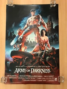 1993 Orion Pictures Army of Darkness Movie Poster 24" x 36" - NOS - Picture 1 of 8
