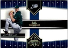 2005 Donruss Champions Impressions Gold #402 Jeff Niemann /50