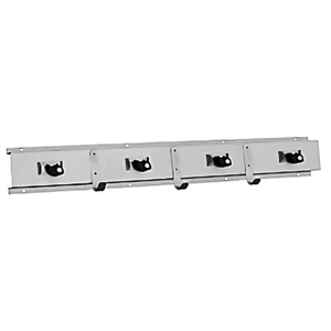 Metlam Mop & Broom (4) Holders with (3) Hooks ML983-4 - Picture 1 of 2