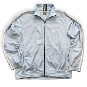 Nike Air vintage Jacke Gr. L 00er Trainingsjacke Jacket baby blau AJ0 - Bild 1 von 4
