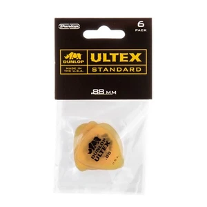 Dunlop 421P88 Ultex Standard 0,88 mm - 6 x selecciones de guitarra / paquete de reproductor de púas - Imagen 1 de 4