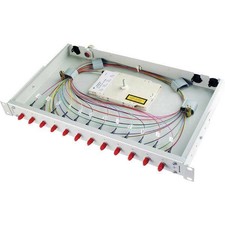 Patchpanel per fibra ottica lc telegrtner 1 u