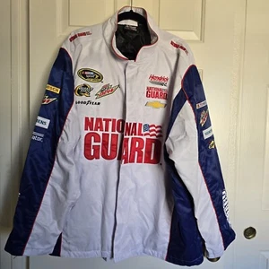 Chase Authentics Dale Earnhardt Jr National Guard Nascar Racing Jacket Sz 3X - Picture 1 of 16