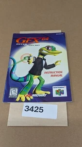 Gex Enter the Gecko  - N64 - Manual Only **NO GAME! - Bild 1 von 2