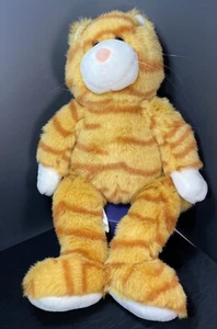 Build A Bear Workshop im Ruhestand orange Tabby Plüschtier BAB Stofftier Katze 17 Zoll - Bild 1 von 7
