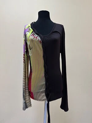 Save The Queen v-образным вырезом длинным рукавом размер XL сексуальный Y2K - Изображение 1 из 4