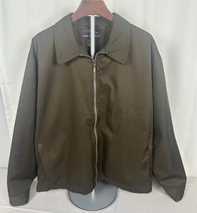 Page & Tuttle Mens XL Polyester Black Windbreaker Jacket XLarge - Picture 1 of 12