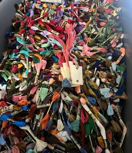 Lot Of 210 DMC Embroidery Thread/ Floss Assorted Colors NEW - Picture 1 of 1
