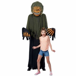 Towering Terror Pumpkin Giant Monster Horror Halloween Decoration Mens Costume - Picture 1 of 6