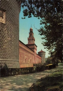 Postcard Italy Milano the Sforza Castle Circa 1970's - Picture 1 of 2