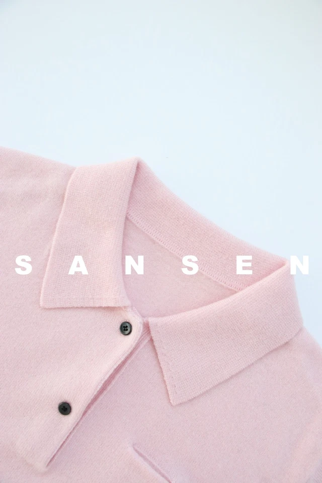 THE ROW Womens Wool Short Sleeves Long Sleeves Short Sleeves - Image 1 of 4