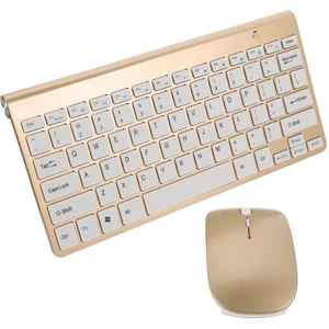 Kabelloses Tastatur- Und Mausset Drahtlose Tastaturen Multimedia-Tastatur - Afbeelding 1 van 12