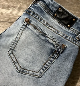 Buckle Black Women’s Fit No. 146 Straight Stretch Mid Rise Jean SZ 29x32 (30x31) - Picture 1 of 14