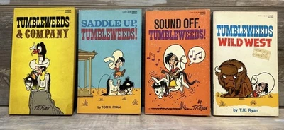 Tumbleweeds Paperbacks By Tom K. Ryan (Fawcett) 1979-1986 COMPANY SADDLE UP WILD - Image 1 of 4