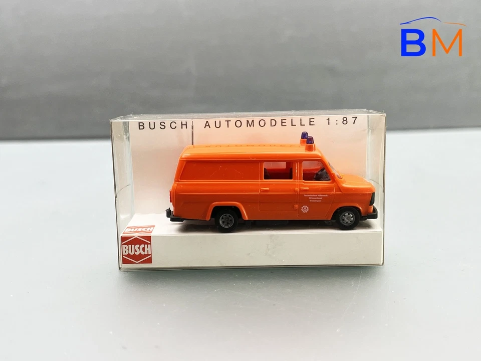 1:87 Busch Ford Transit THW 42404 II 4 N 0384 - Bild 1 von 1