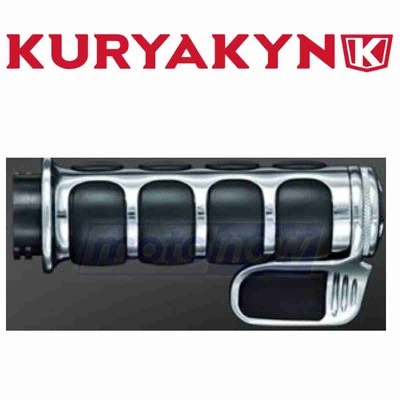 Kuryakyn Premium ISO Grips for 2016-2017 Harley Davidson FLSTF Fat Boy - nd Foto 1 de 4