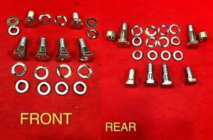 FORD FALCON FAIRMONT XR XT XW XY XA GT GS COUPE SEDAN SEAT BELT BOLT KIT - Picture 1 of 2