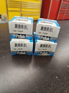 Pollak Circuit Breakers 54-730P. 4pk. Free Shipping. - Picture 1 of 3