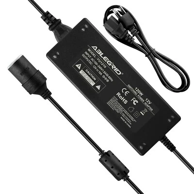 AC To DC Converter 220V 110V 12V 10A 120W Cigarette Lighter Outlet Socket Wall - Image 1 of 4