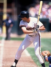 1988 WILL CLARK San Francisco Giants BASEBALL ACTION Glossy Photo 8x10 PICTURE