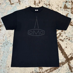Vintage Shellac OMO Lomo Logo Shirt Medium Steve Albini 1000 Hurts Era - Picture 1 of 7