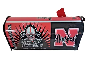 JUMBO NEBRASKA CORNHUSKERS MAiLBOX PERSONALIZADO~CAMISETAS~CASCOS~SOMBREROS - Imagen 1 de 4