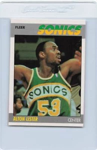 1987/88 Fleer #64 Alton Lister Sonics NM *1572 - Picture 1 of 1
