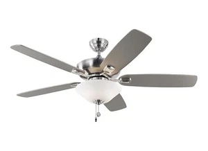 Monte Carlo 5COM52BSD Damp Location Colony Max Plus, 52, Brushed Steel - Picture 1 of 1