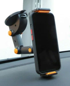 360° drehbar Universal Auto Handy Halterung Smartphone Navi TomTom LKW KFZ PKW - Imagen 1 de 12