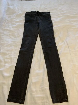 BALENCIAGA Pants dark grey denim skinny jeans; size 36 Pre-loved - Image 1 of 4