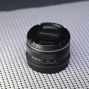Astrhori 27mm F2.8 for EOS EF-M Mount cameras Manual Focus, swirly bokeh ! F2.8 - Picture 1 of 15