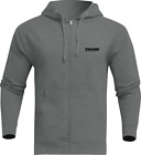 Thor Formula Zip-Up Fleece Sweatshirt 2XL Heather Gunmetal 3050-6667