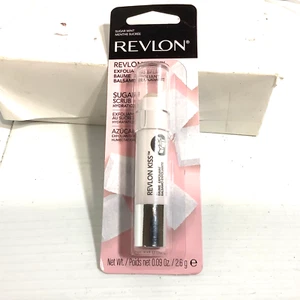 Bálsamo exfoliante para labios Revlon Kiss azúcar menta azúcar exfoliante + hidratación 0,09 oz - Imagen 1 de 5