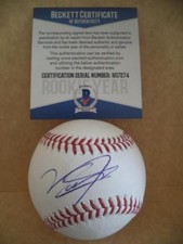 NANDER DE SEDAS FLORIDA STATE SEMINOLES SIGNED AUTO M.L. BASEBALL BECKETT R07274