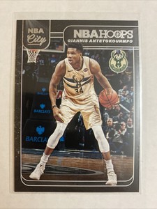2018-19 Panini NBA Hoops NBA City #NBA-7 Giannis Antetokounmpo Milwaukee Bucks