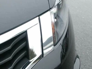 Stainless Steel Grille Accent 2Pc For 2008-2010 Honda Accord - Picture 1 of 4