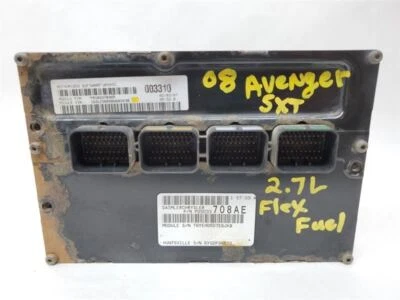 Engine Computer ECU PCM ECM V6 Fits 2007-2008 Sebring 08 Avenger 22705 - Image 1 of 2